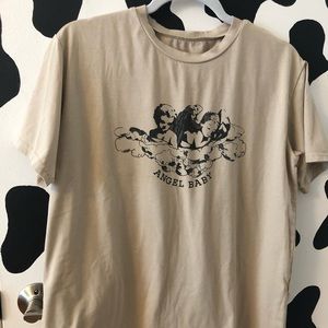 Women’s Beige “Angel Baby” T-shirt